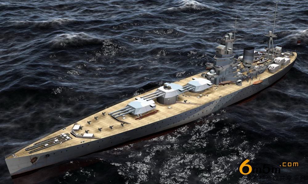 路南纳尔逊军舰模型
